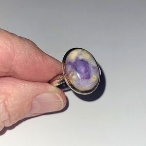Morado Opal Artisan Sterling Ring